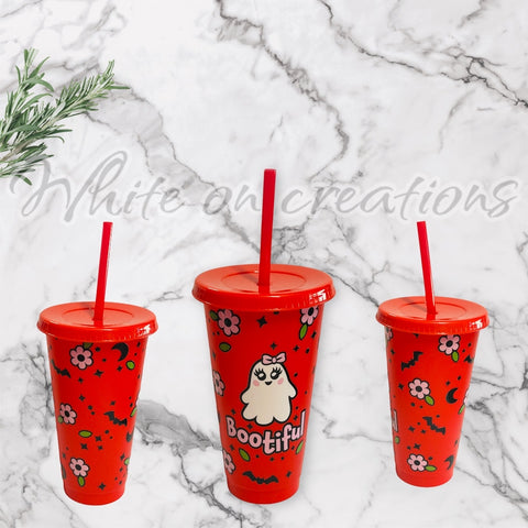 red bootiful 700ml Cold Cup