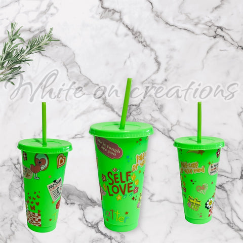 Self Love green 700ml Cold Cup