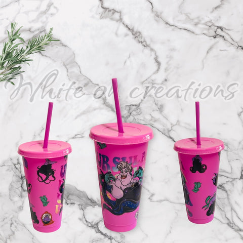 URSHIE pink 700ml Cold Cup