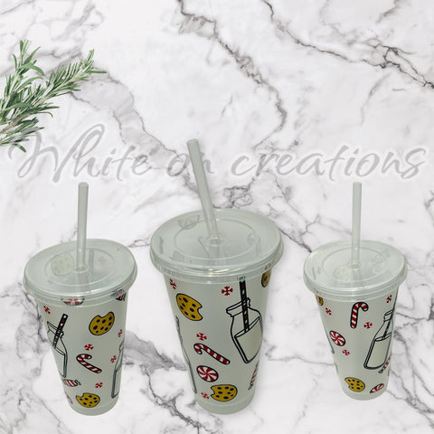 Cookies & milk clear 700ml Cold Cup