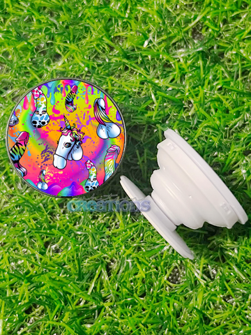 light rainbow drip peenie