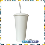 white 700ml cold cups Blank